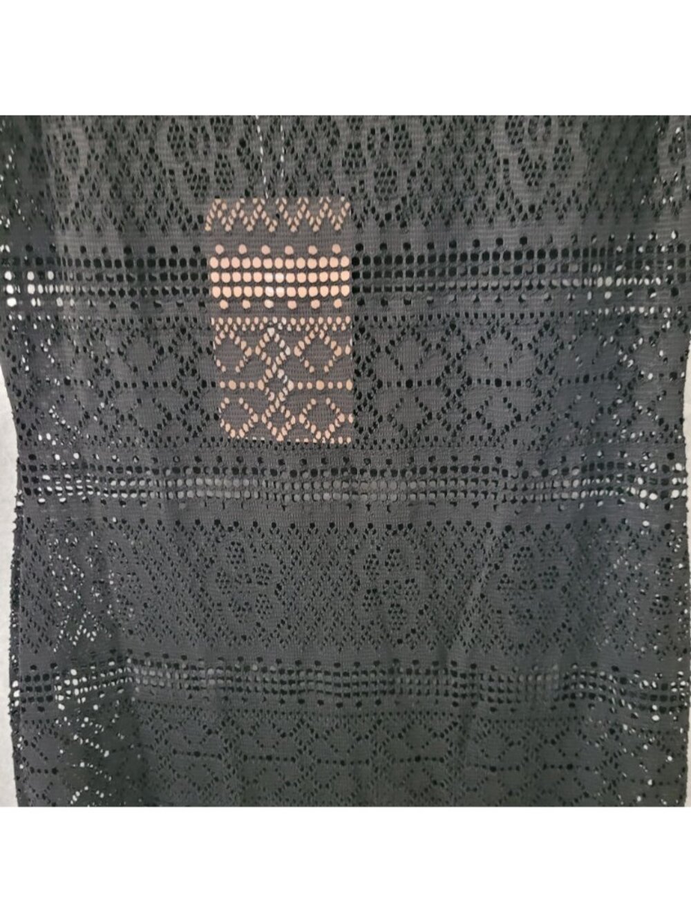 Thatssofetch Lace Maxi Dress Size XS/S Sterling Black Bodycon Sexy NWT - Picture 6 of 9